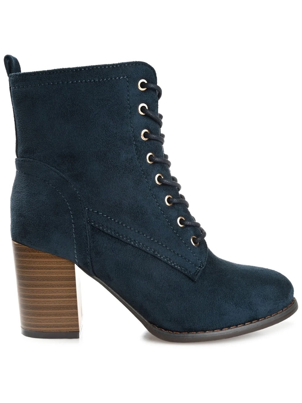BAYLOR LACE-UP BOOTIES IN WIDE